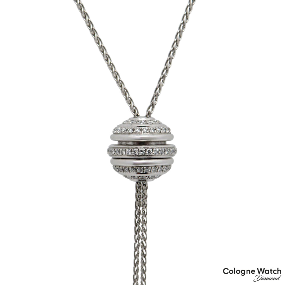 Piaget Possession Collier mit Brillant Besatz in 750/18K Weißgold Länge ca. 70cm 7 UVP.: 7.650