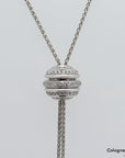 Piaget Possession Collier mit Brillant Besatz in 750/18K Weißgold Länge ca. 70cm 7 UVP.: 7.650