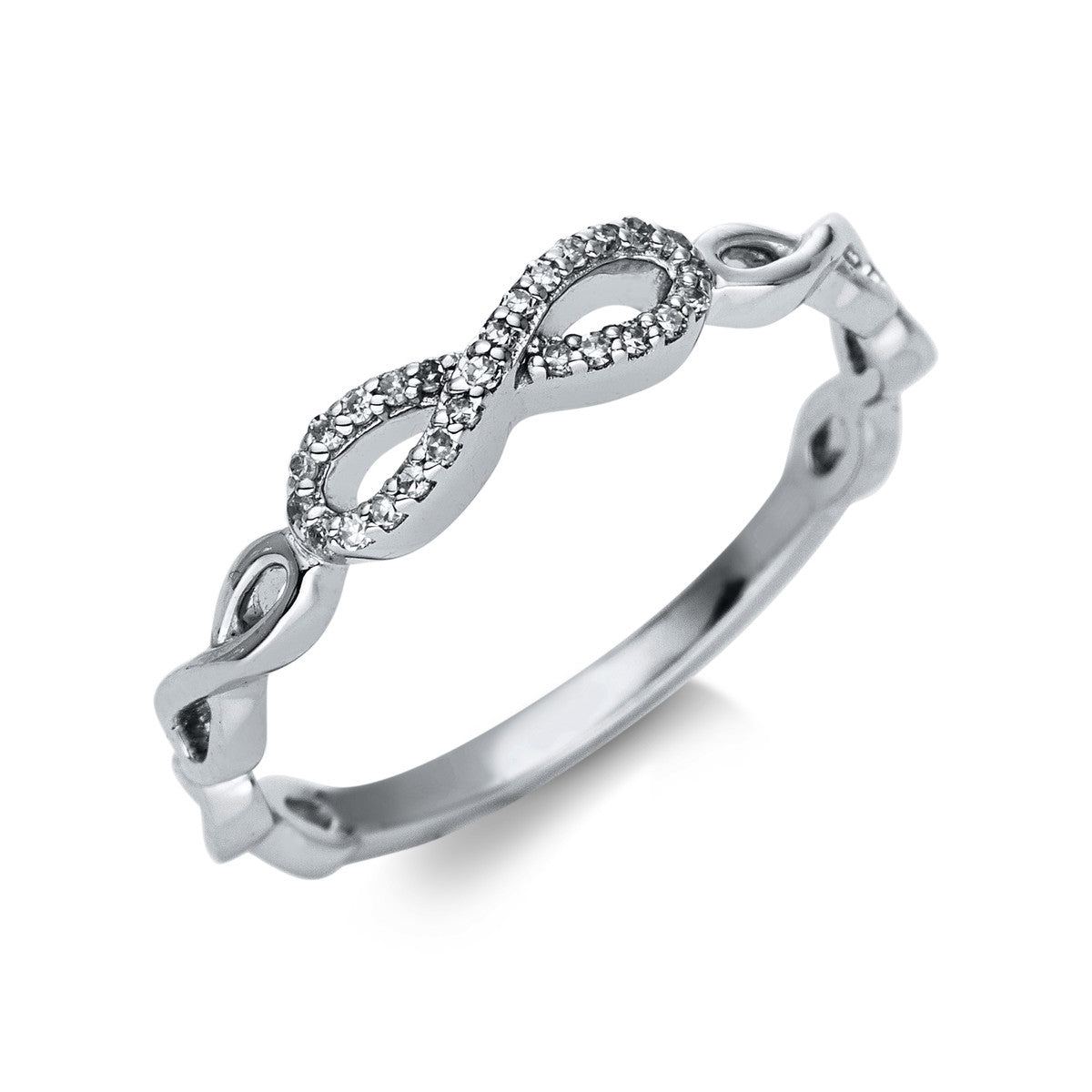 Ring 18 kt WG Infinity