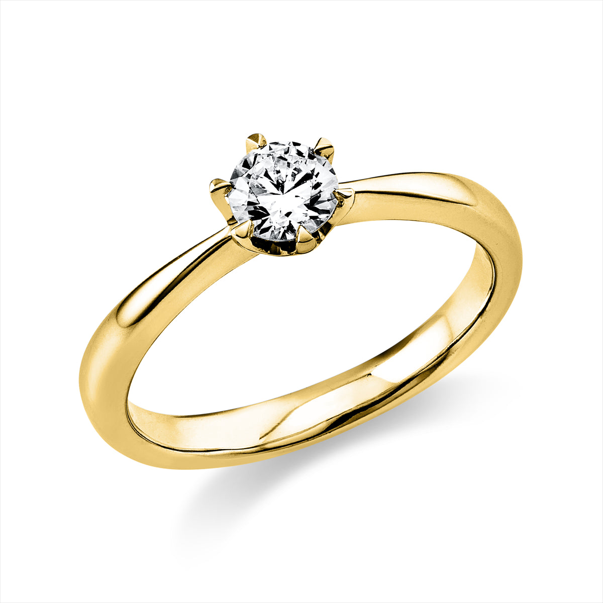 Ring 6er-Krappe 18 kt GG, GIA7481408582