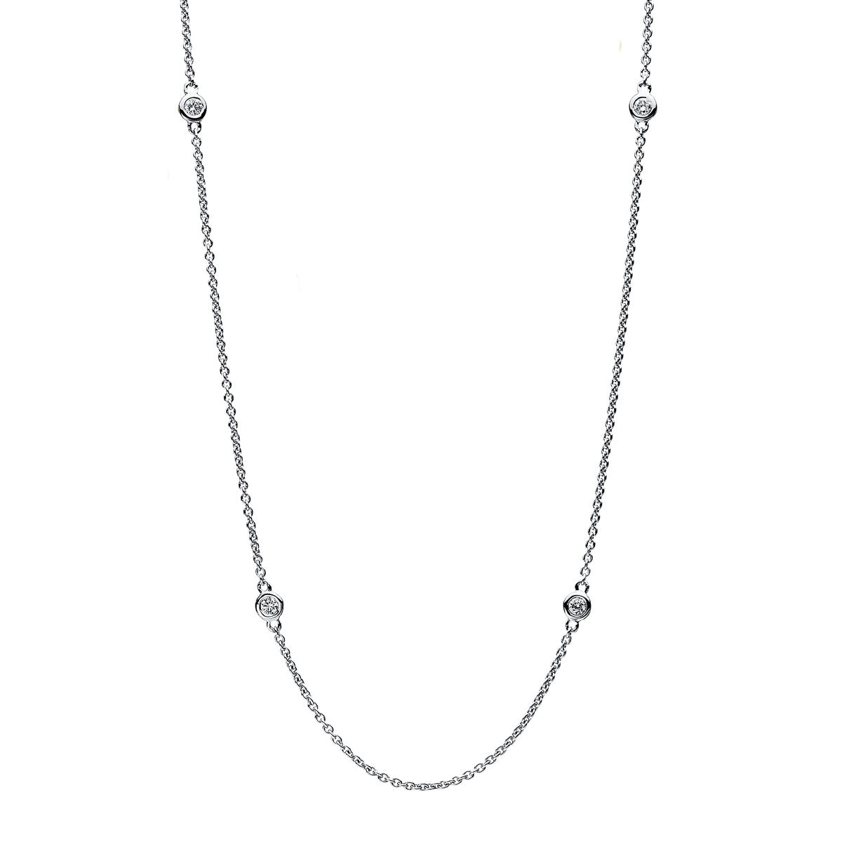 Collier Zarge 18 kt WG