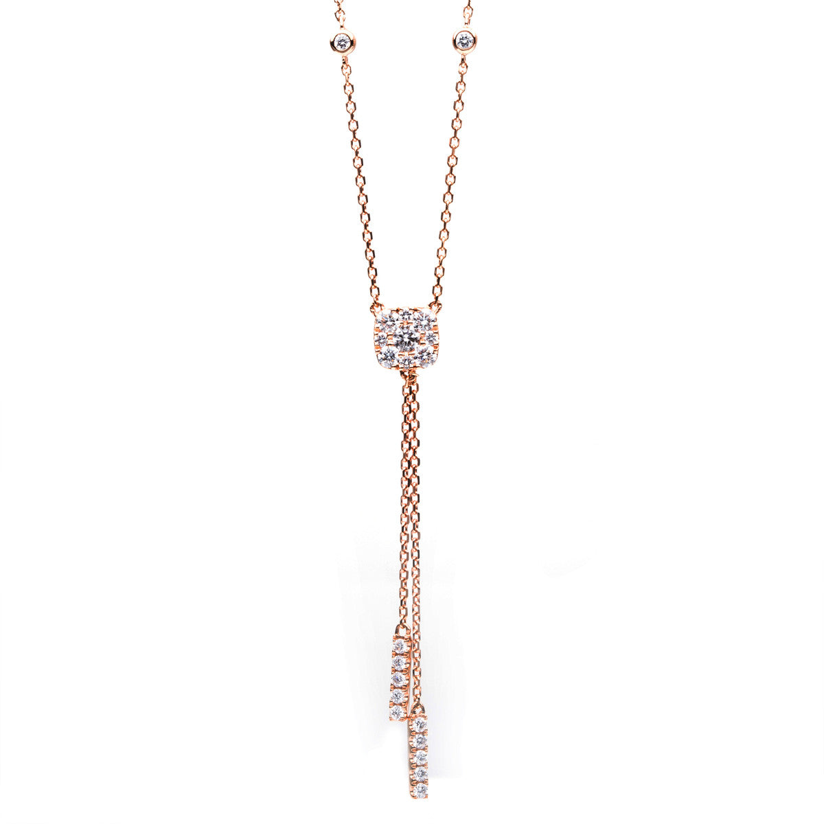 Collier 18 kt RG