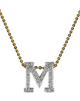 Collier 18 kt GG+WG M