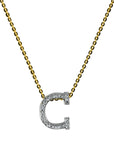 Collier 18 kt GG+WG C