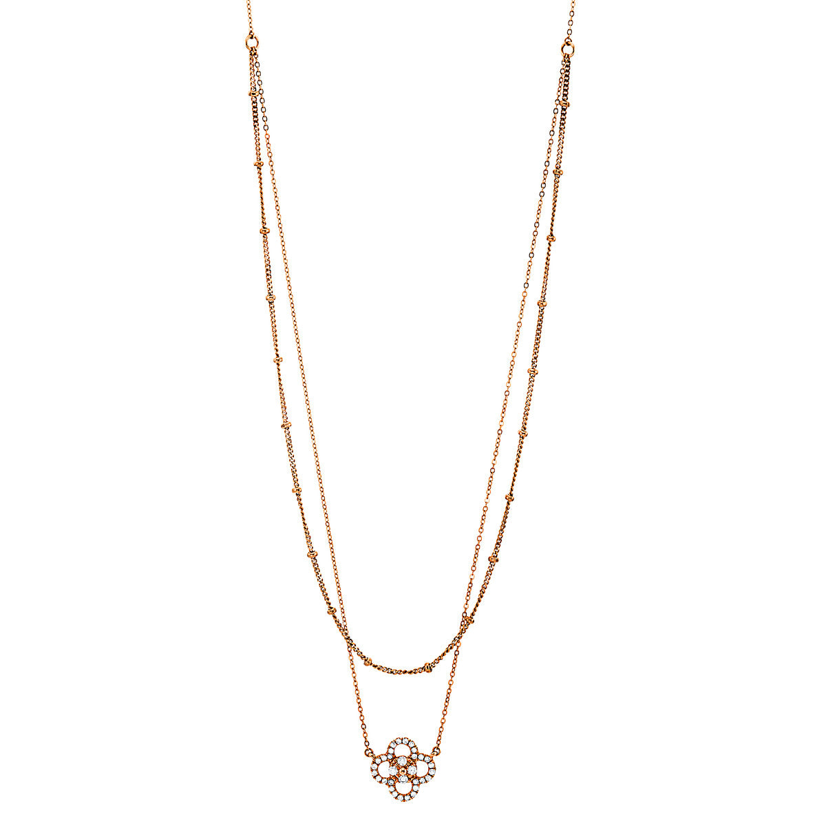 Collier 14 kt RG