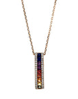 Collier 18 kt RG