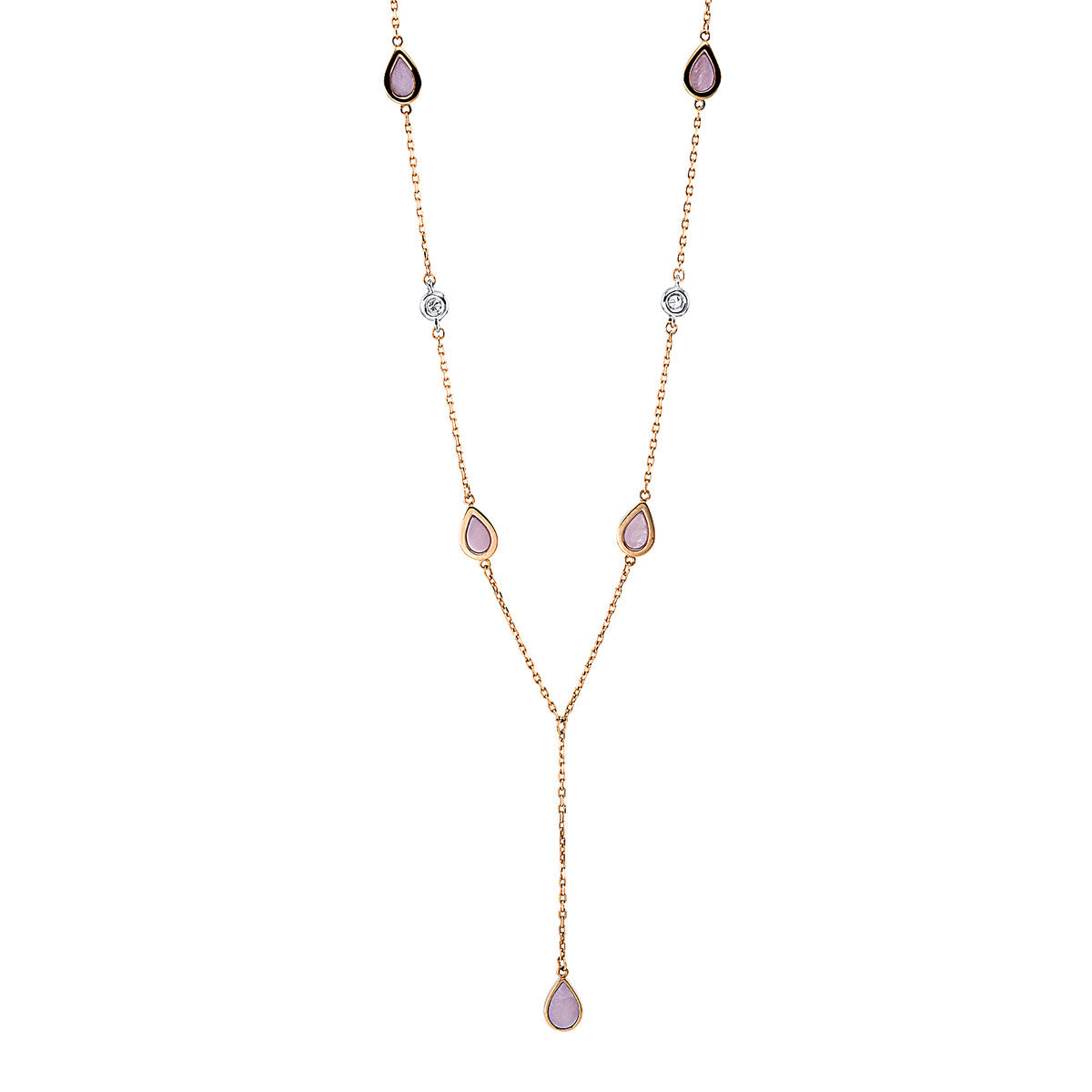 Collier 14 kt RG