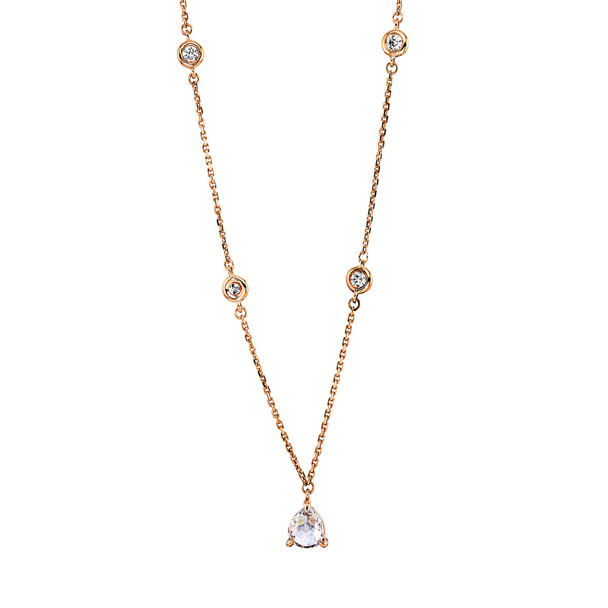 Collier 18 kt RG