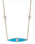 Collier 18 kt RG Auge