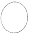 Collier 4er-Krappe 18 kt WG