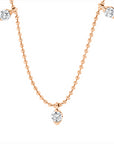 Collier 18 kt RG