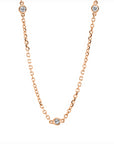 Collier 18 kt RG