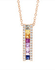 Collier 18 kt RG