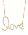 Collier 18 kt GG love, mit ZÖ 40 cm + 43 cm