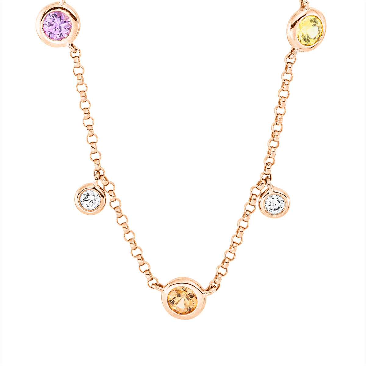 Collier Zarge 18 kt RG