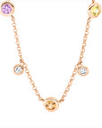 Collier Zarge 18 kt RG