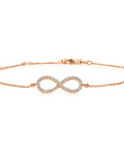 Armband 18 kt RG Infinity