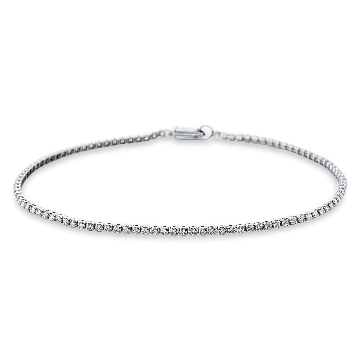 Armband 4er-Krappe 14 kt WG