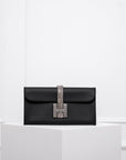 Hermès Constance Clutch Lizard in Noir