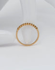 Ring zierlich mit 0,11ct TW-si Brillant in 750/18K Rosegold Gr. 54