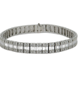 Armband mit 7,15ct TW-si Diamant in 750/18K Weißgold Lä. 17,5 cm