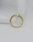 Ring mit 0,23ct TW-si Brillant in 750/18K Gelbgold Gr. 53