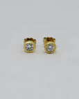 Wempe Ohrstecker Zarge mit 0,46ct TW-IF Brillant in 750/18K Gelbgold