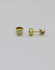 Wempe Ohrstecker Zarge mit 0,46ct TW-IF Brillant in 750/18K Gelbgold