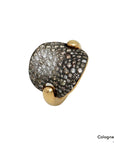 Pomellato Sabbia Ring mit 2,40ct Diamant teils braun in 750/18K Rosegold Gr. 51 UVP: 8.500€