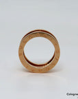 Bvlgari B-Zero 1 Ring mit 0,20ct Brillant 750/18K Rosegold Gr. 55 mit Box und Papieren