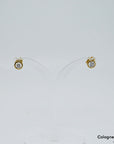 Ohrstecker Zarge mit 0,54ct TW-vsi Brillant in 750/18K Gelbgold