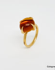 Pomellato Veleno Ring mit Citrin Besatz in 750/18K Rosegold Gr. 54 UVP.: 2.800 €