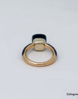 Pomellato Nudo Classic Ring London Blue Topas, Lapis + Saphir 750/18K Rosegold UVP.: 5.800,-€