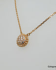 Van Cleef & Arpels Collier Anhänger Perlée 0,34ct Brillant 750/18K Roségold UVP.: 7.800,-€