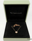 Van Cleef & Arpels Collier Anhänger Perlée 0,34ct Brillant 750/18K Roségold UVP.: 7.800,-€