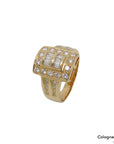 Ring mit ca. 1,14ct TW-vsi Diamant in 750/18K Gelbgold Gr. 51