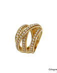 Ring mit 1,05ct F-G/si Brillant in 750/18K Gelbgold Gr. 54