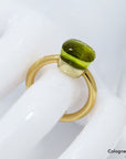 Pomellato Nudo Ring mit Lemon Citrin Besatz in 750/18K Rosegold Gr. 55 / UVP.: 2.920