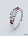 59ct W-si Diamant und 0