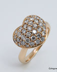 00ct W-si Brillant in 750/18K Rosegold Gr. 52