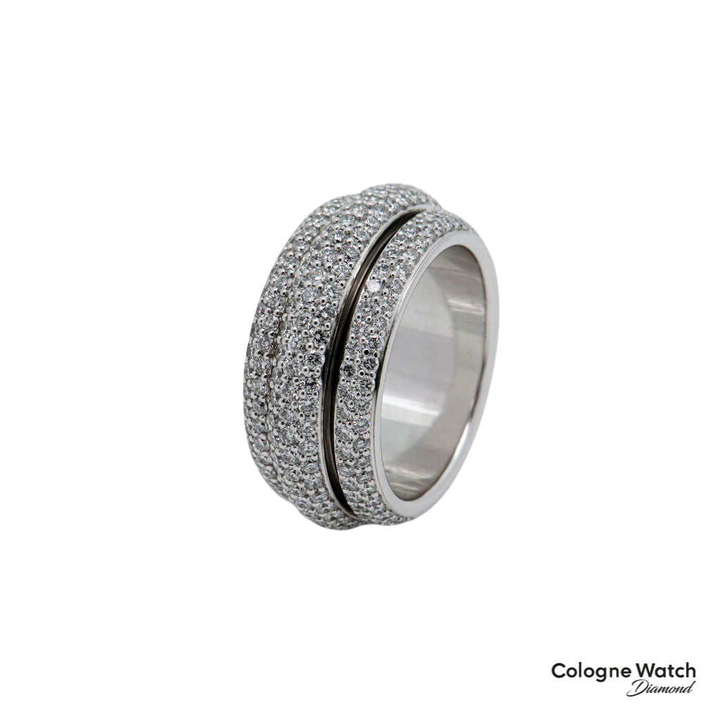 Piaget Possession Pavè Ring mit Brillant Besatz in 750/18K Weißgold Gr. 57 UVP.: 23.300