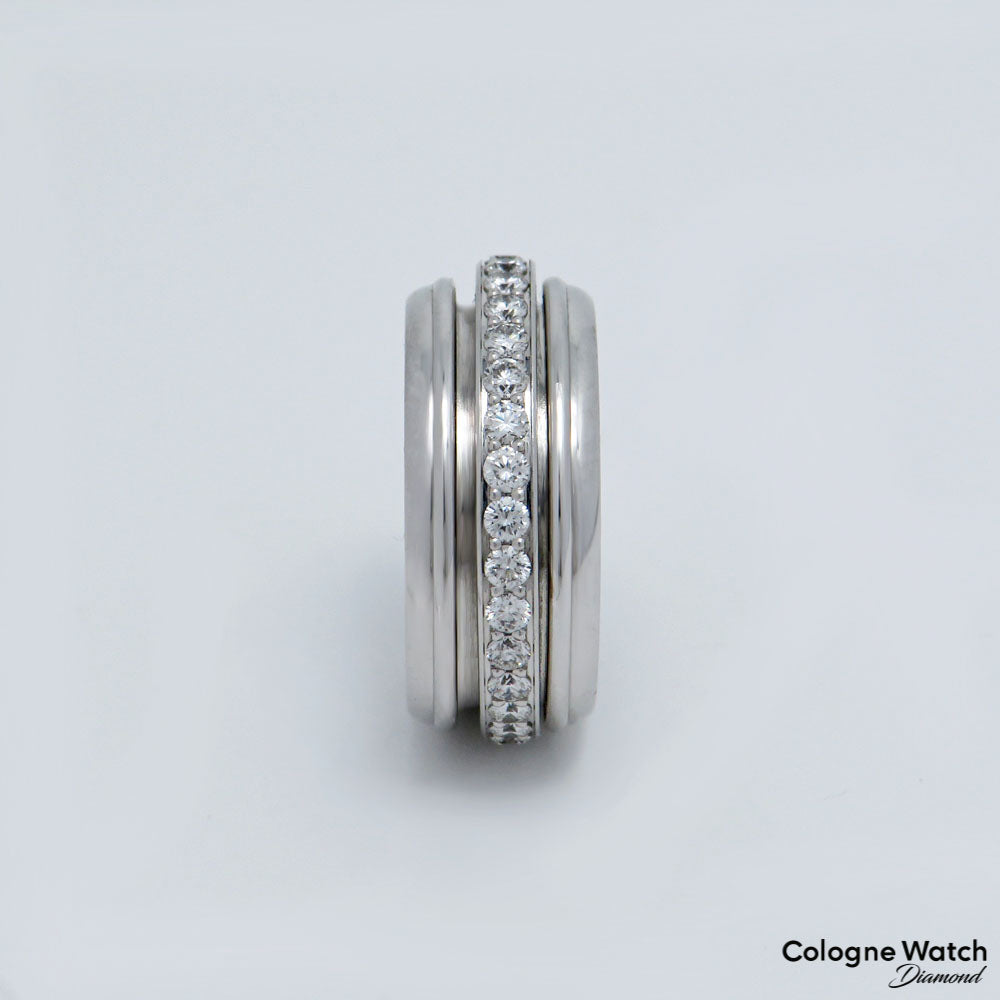 Piaget Possession Ring mit Brillant Besatz in 750/18K Weißgold Gr. 56 UVP.: 11.300