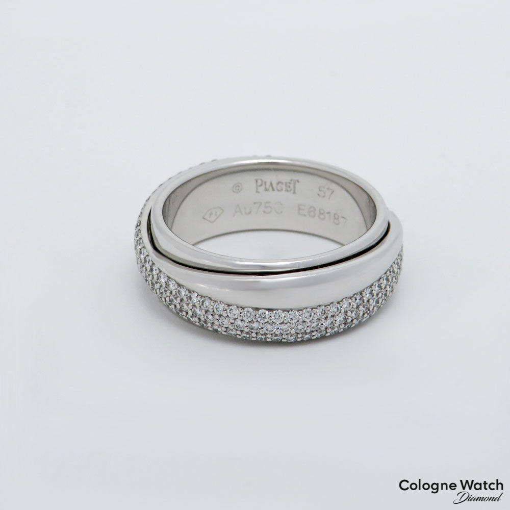 Piaget Possession Ring mit Brillant Besatz in 750/18K Weißgold Gr. 57 UVP.: 9.450